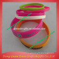 Custom Debossed Silicone Wristband With Color Filled